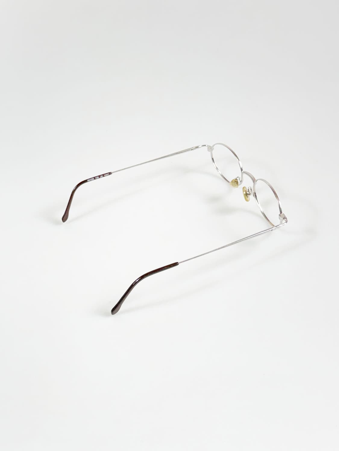 RAFALE PARIS 실버 메탈 슬림 오벌 프레임 빈티지 안경 상품이미지4