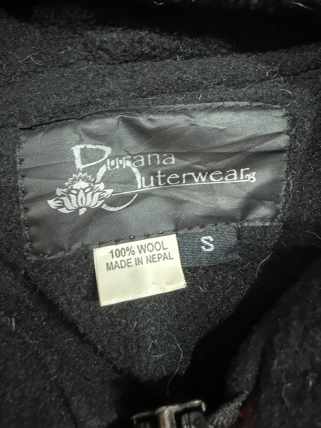 Wool 100% 캐나다 니트후드집업 s (made in nepal) 상품이미지5