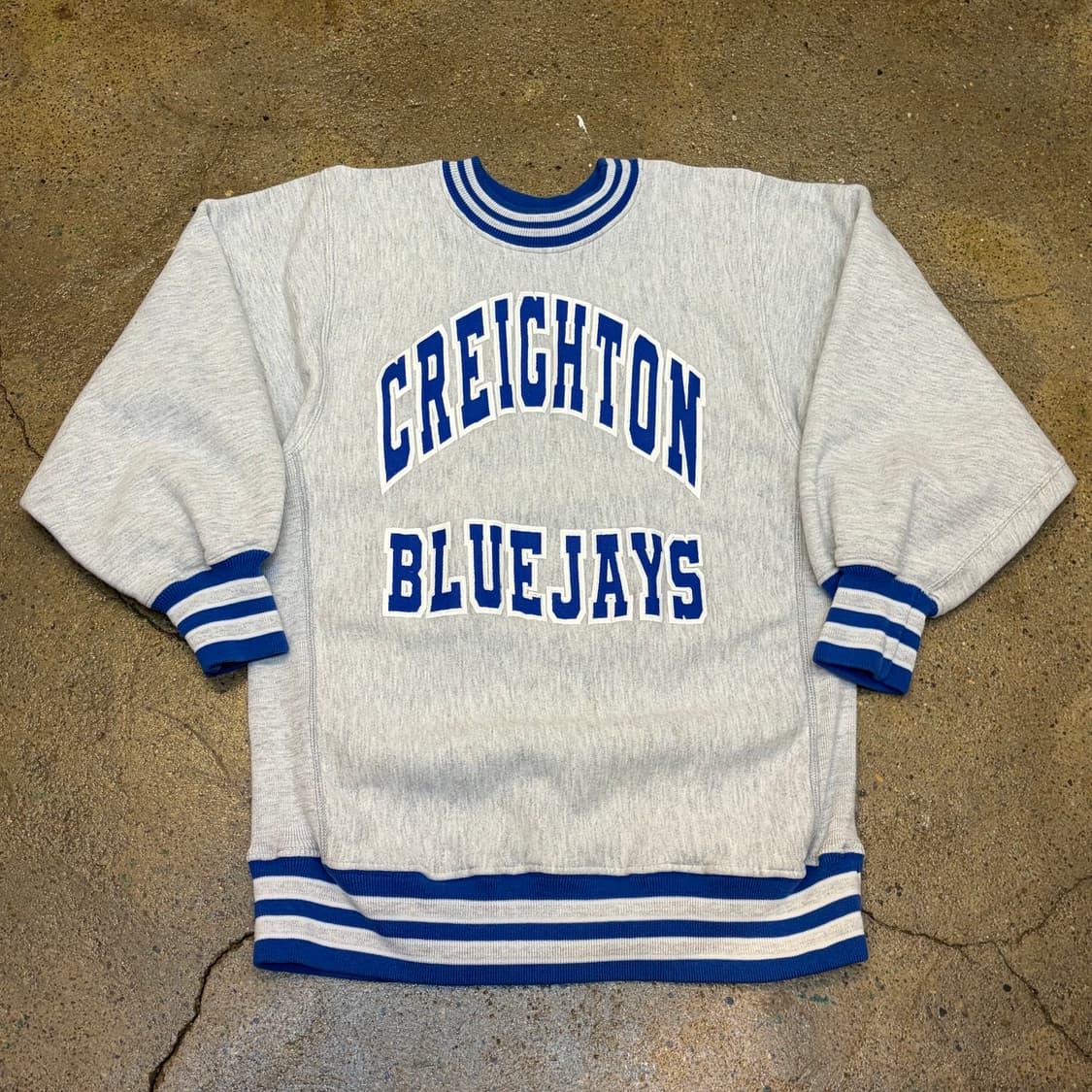 80s Made in USA 미국 빈티지 리버스위브 블루제이스 맨투맨 상품이미지1