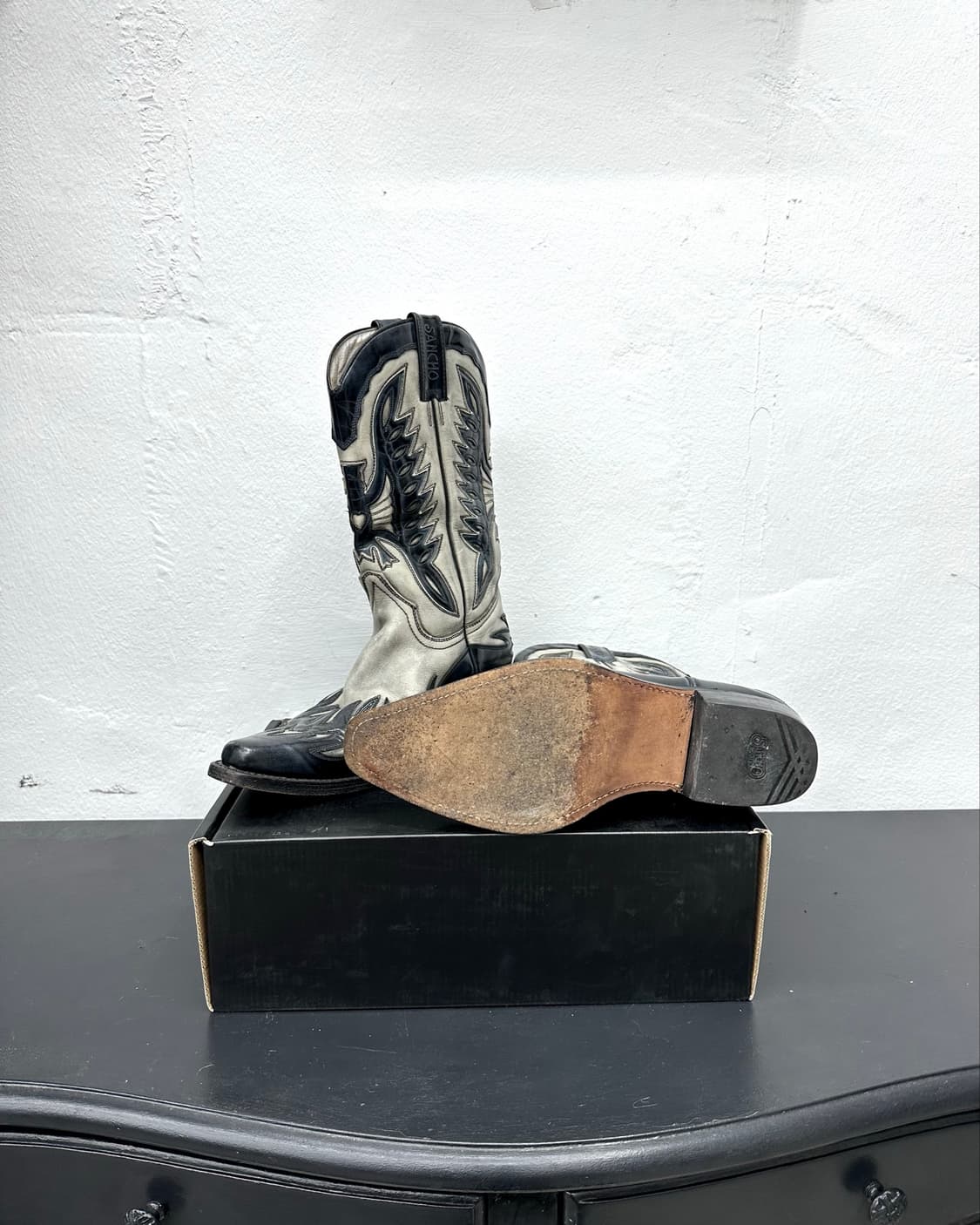 Sancho leather western boots 상품이미지4