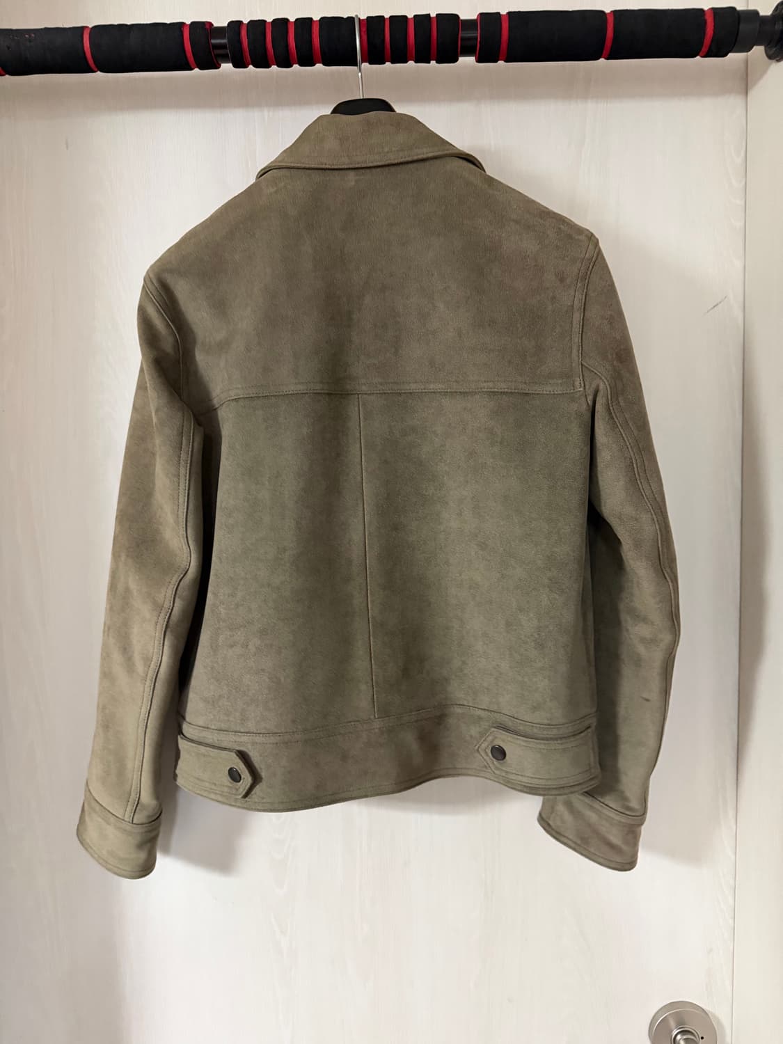 디앤써 페이크 스웨이드 크롭 자켓 44 상품이미지2