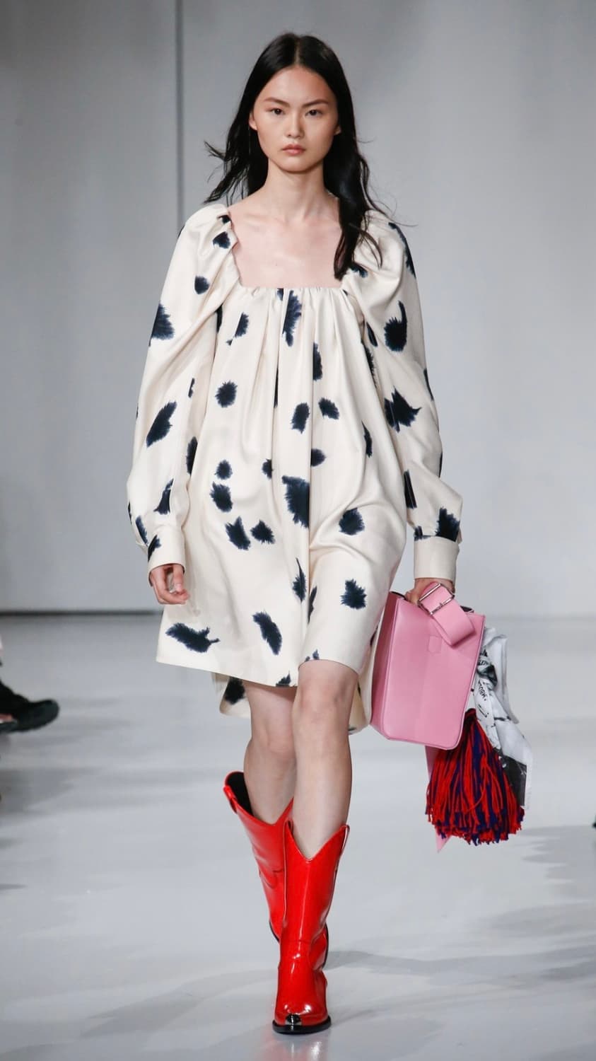 Calvin Klein 205W39NYC 미들 부츠 37사이즈 상품이미지9