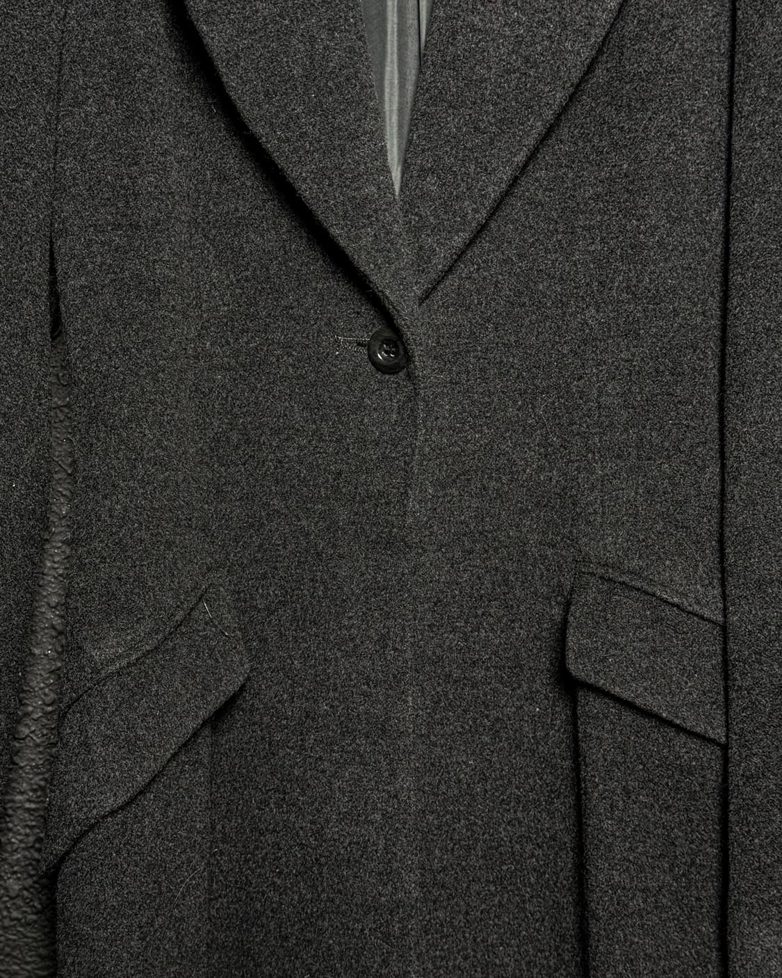 CLÉ des ZONES – Wool full-length coat 상품이미지4