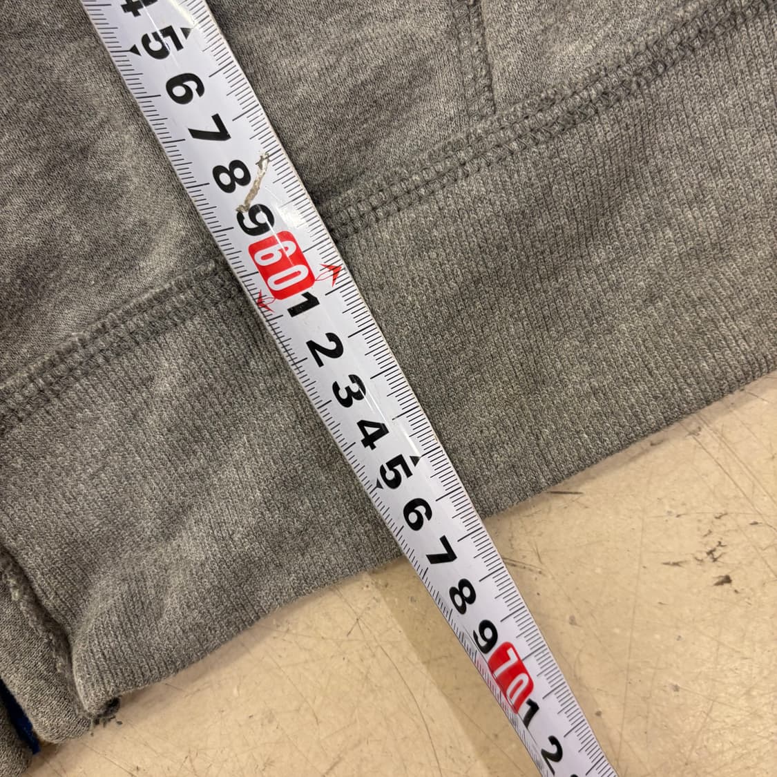 홀리스터 그레이 아치로고 후드집업 상품이미지4