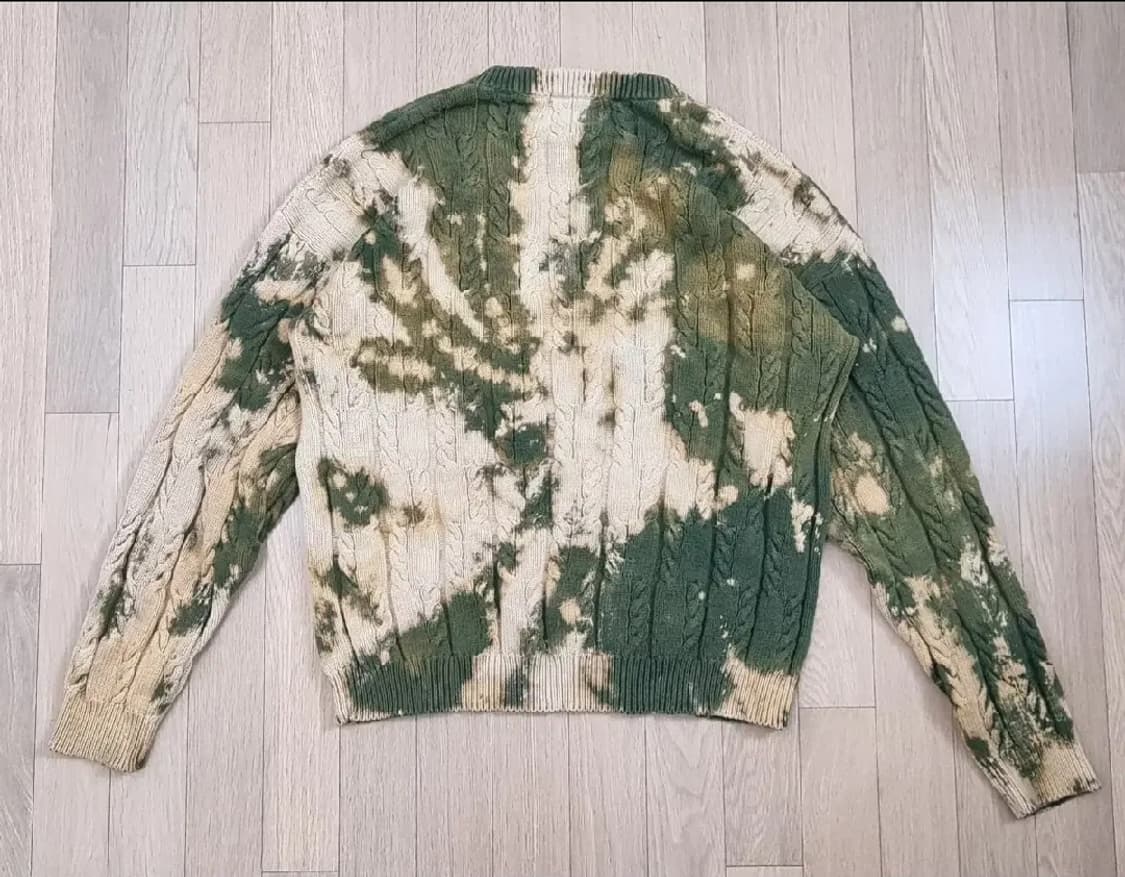 CHAMPS X RALPH LAUREN 타이다이 면 니트 XL _남성 상품이미지5