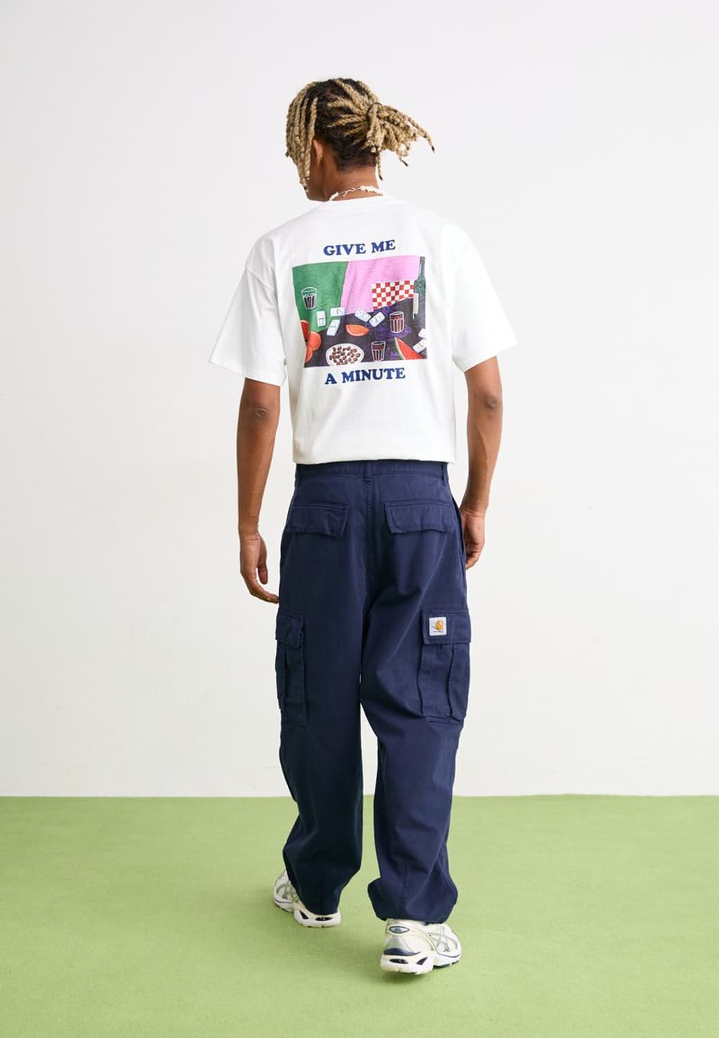 칼하트 WIP 콜 카고 팬츠 에어포스 블루 36 상품이미지1