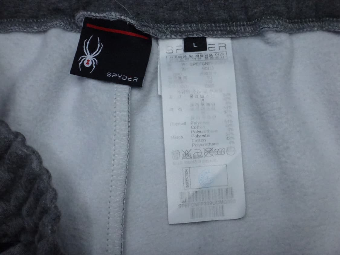 (L/90) 스파이더 기모안감 트레이닝 동절기 팬츠 상품이미지10