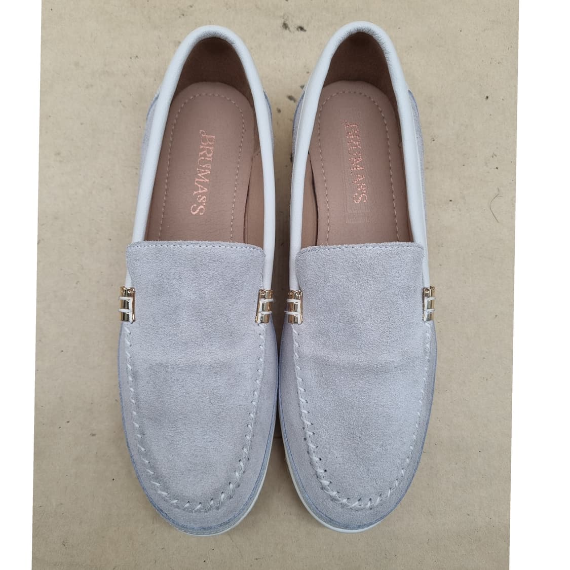 브루마스 스웨이드 여성로퍼 240 상품이미지2