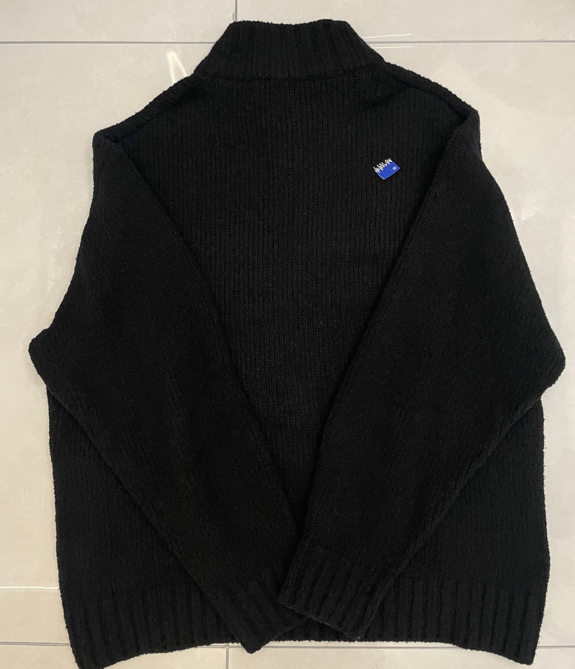 아더에러 시그니피컨트 니트집업 블랙 XL 상품이미지2