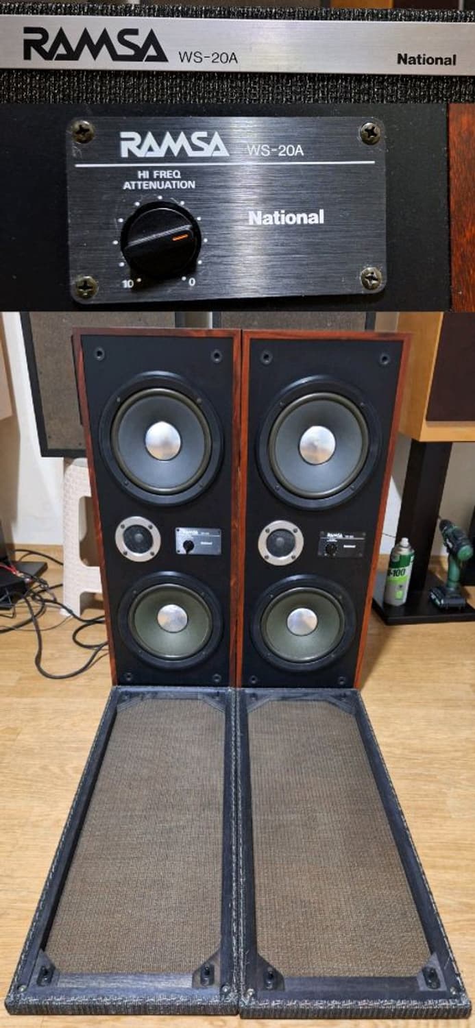 National / RAMSA WS-20A 스피커 1조 /빈티지 레트로 상품이미지6