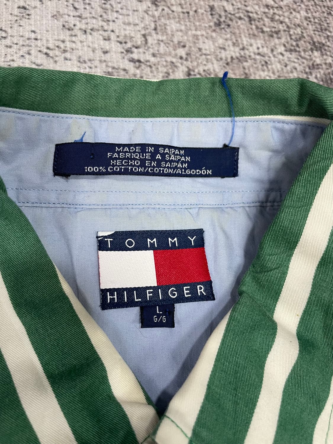 90s TOMMY HILFIGER  ST SHIRT 상품이미지5