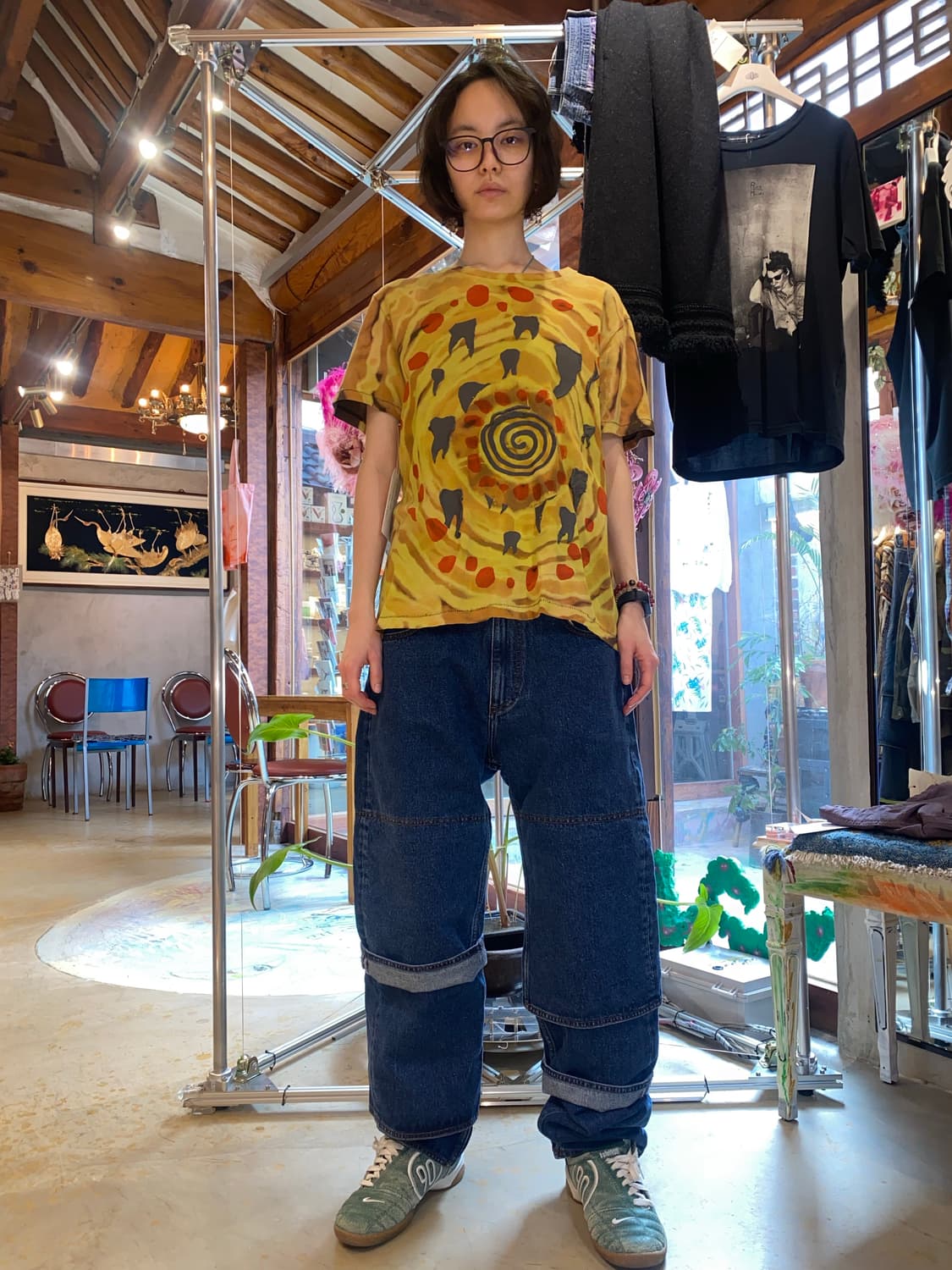 Epi.Taph London hand print T-shirts 상품이미지7