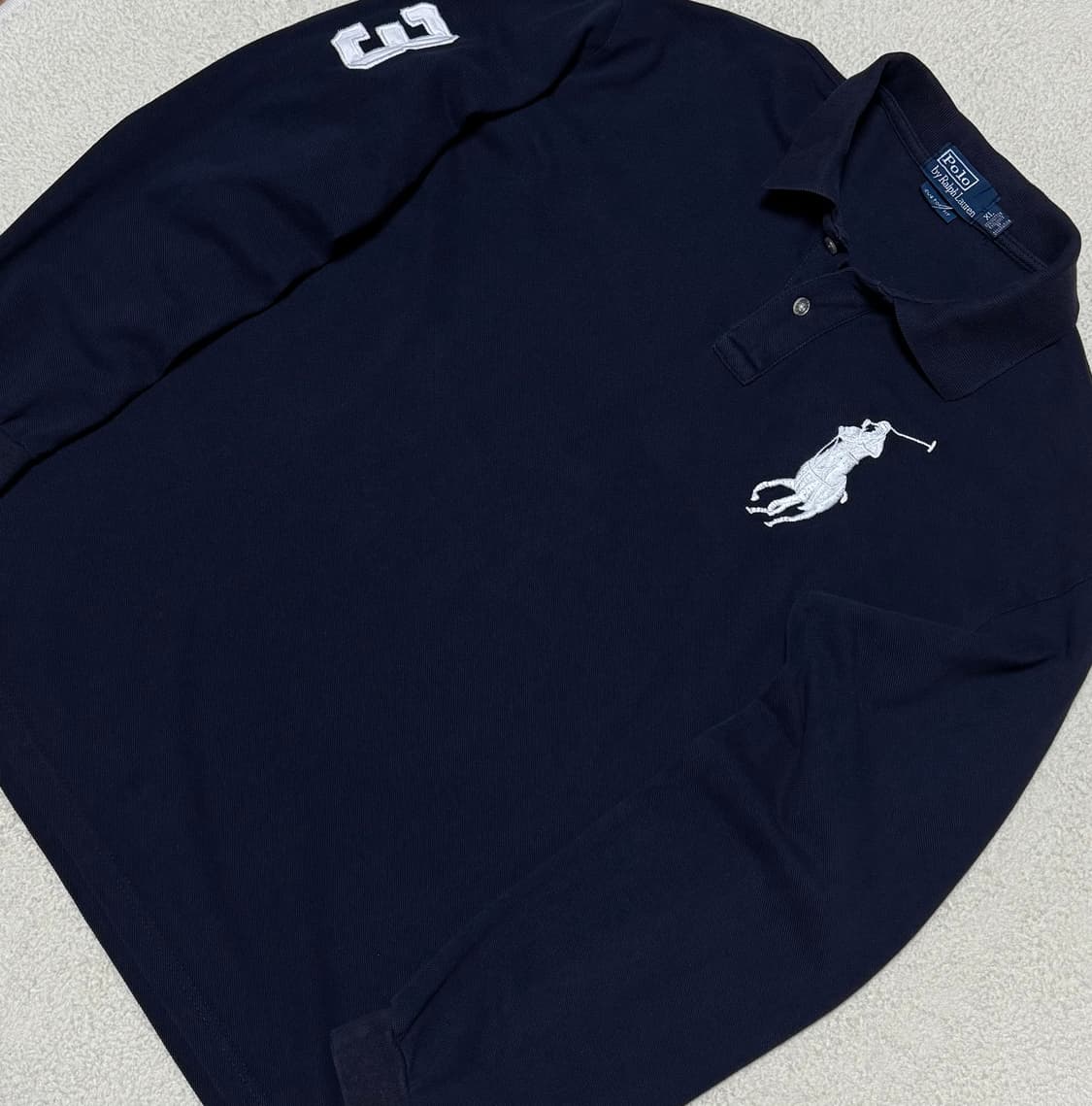폴로 랄프로렌 빅포니 네이비 긴팔 상품이미지3