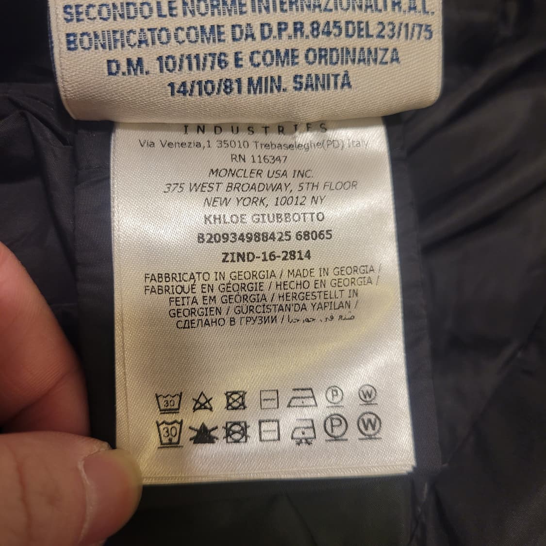 몽클레어 클로에 롱패딩 0 상품이미지10