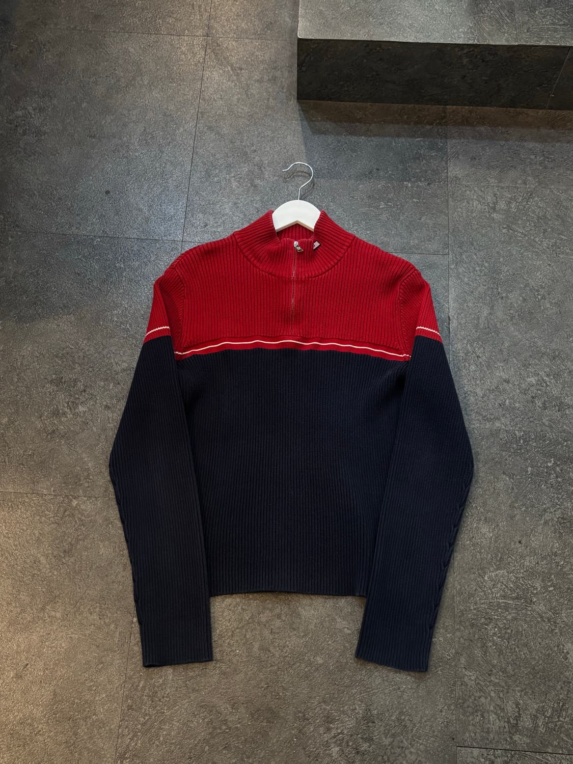 폴로 여성 히프집업 니트 스웨터 XL 상품이미지2