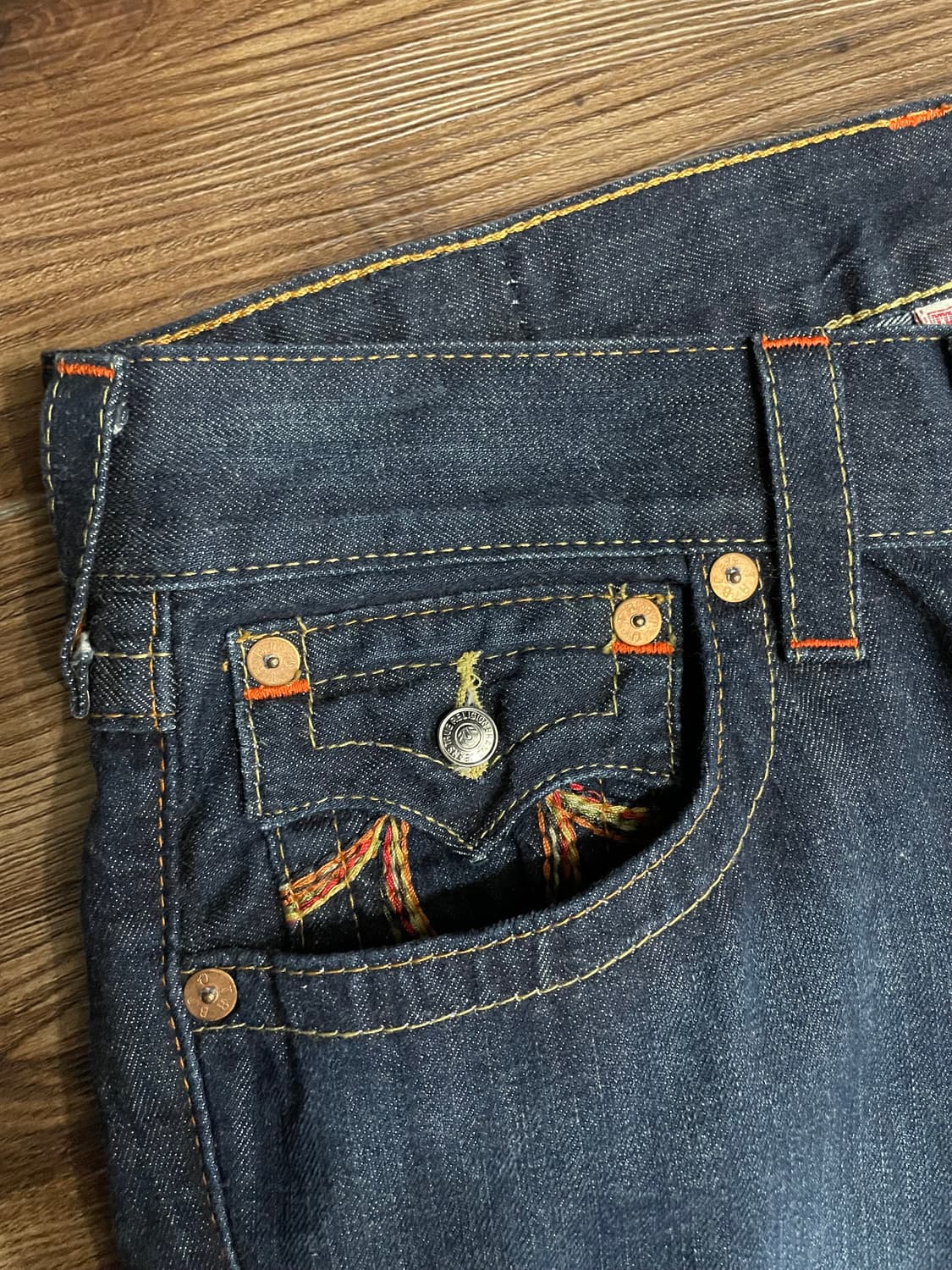 트루릴리전 월드투어 부츠컷 데님 팬츠 상품이미지4