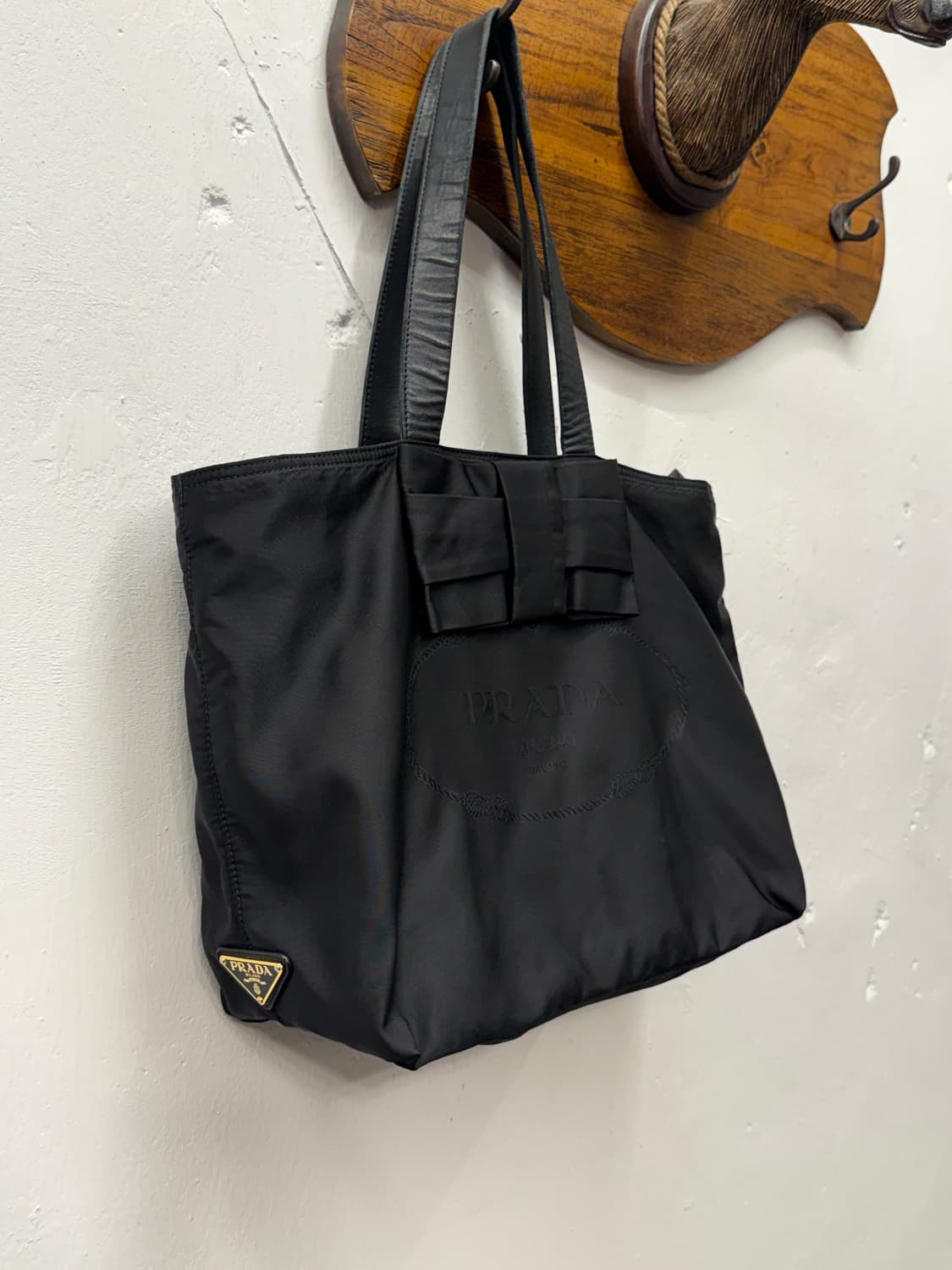 Italy PRADA Tessuto Nylon Tote Bag 상품이미지1