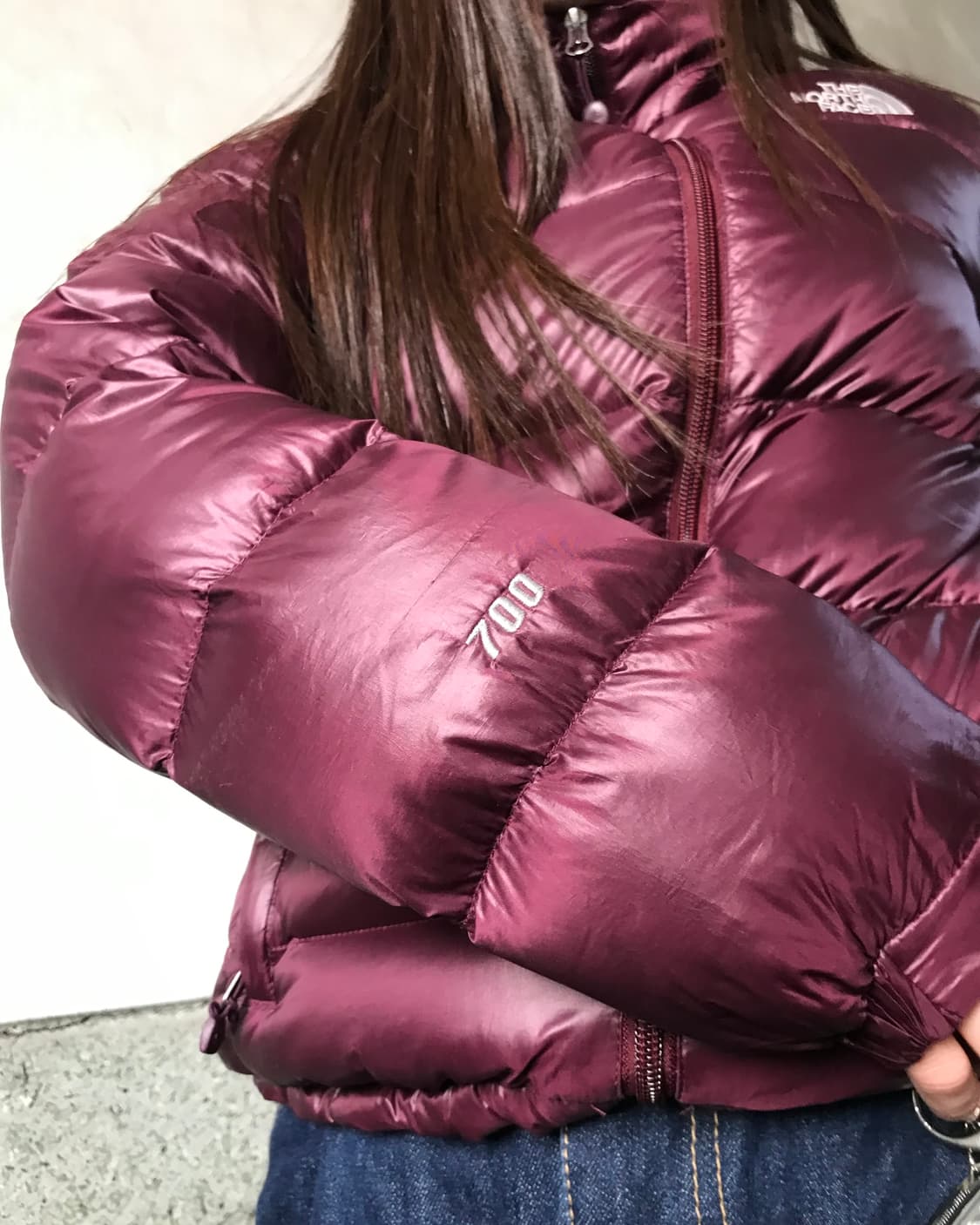 노스페이스 와인 패딩 상품이미지6