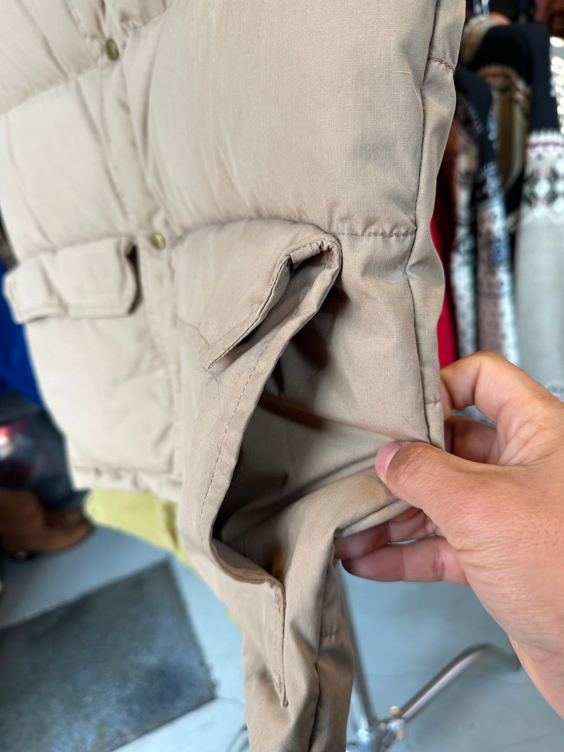 70s 캠프7 Camp7 다운 베스트 상품이미지6