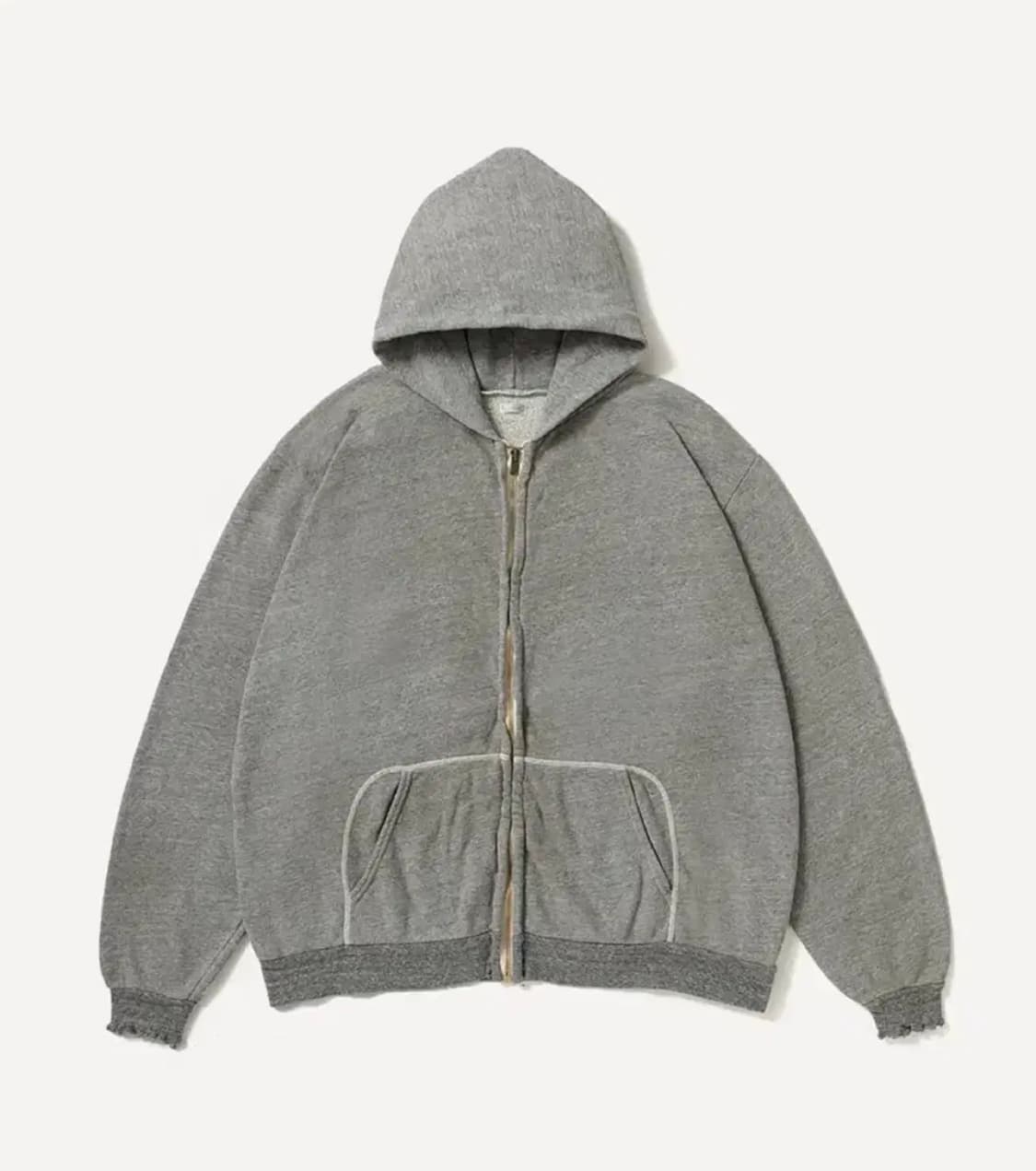 (구매)아프레쎄 26ss 후드집업 그레이 상품이미지1