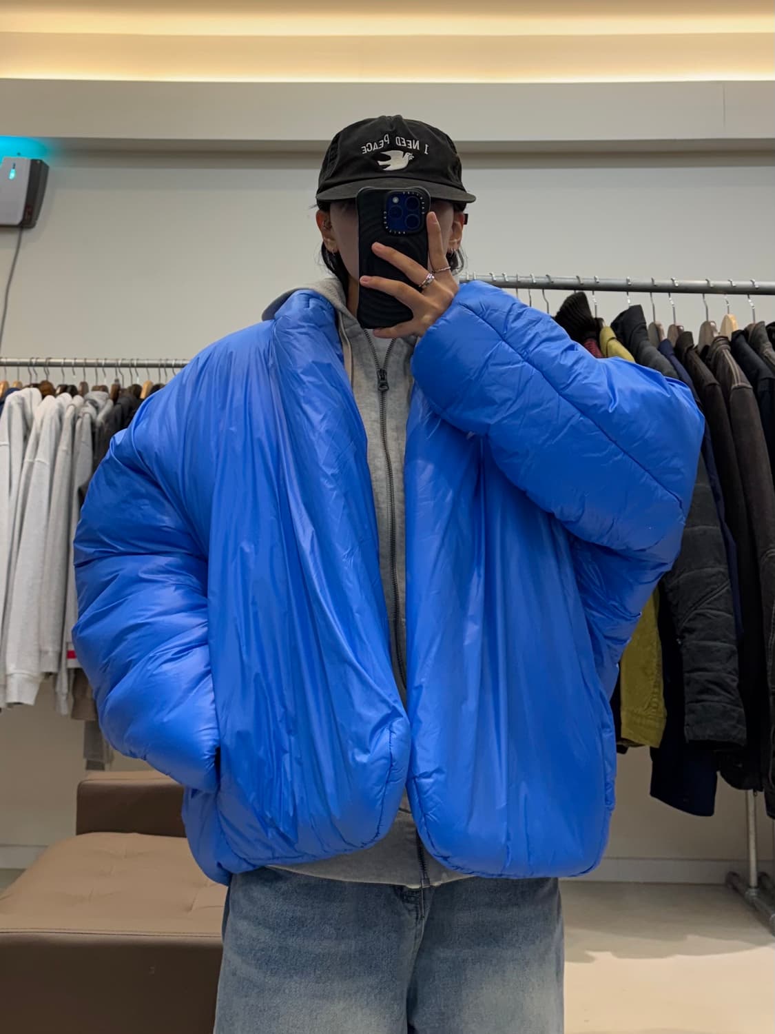 이지 갭 라운드 패딩 상품이미지5