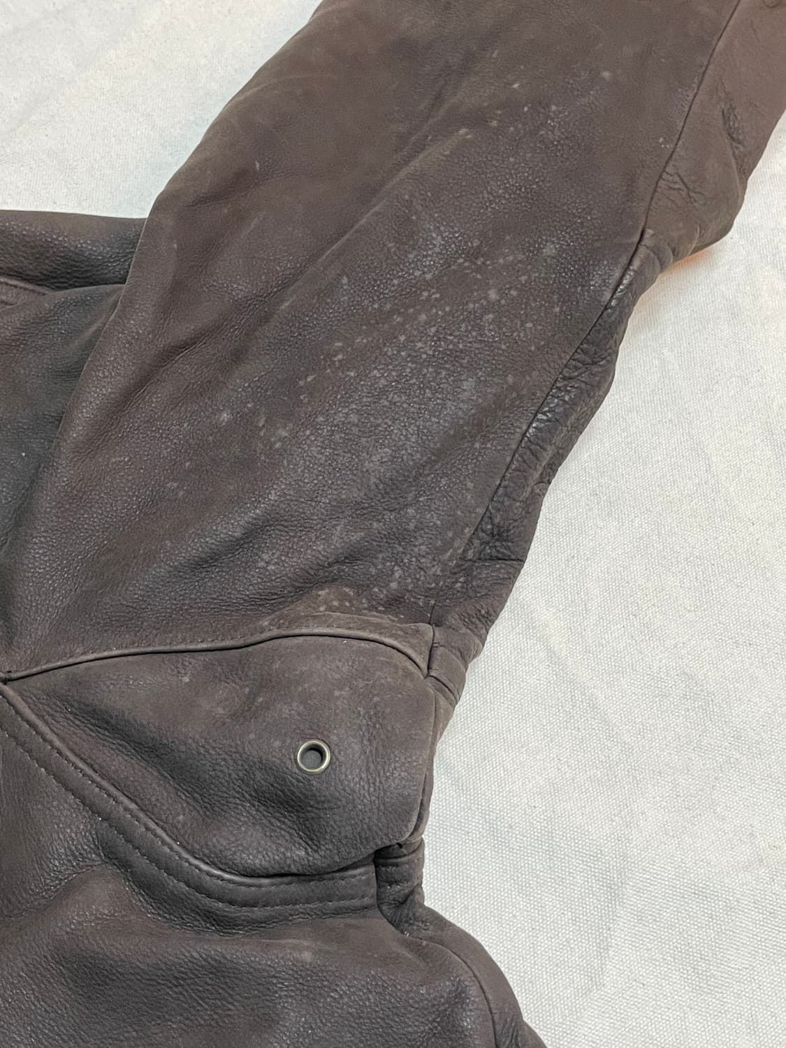 쉐비뇽 레더 자켓  상품이미지4