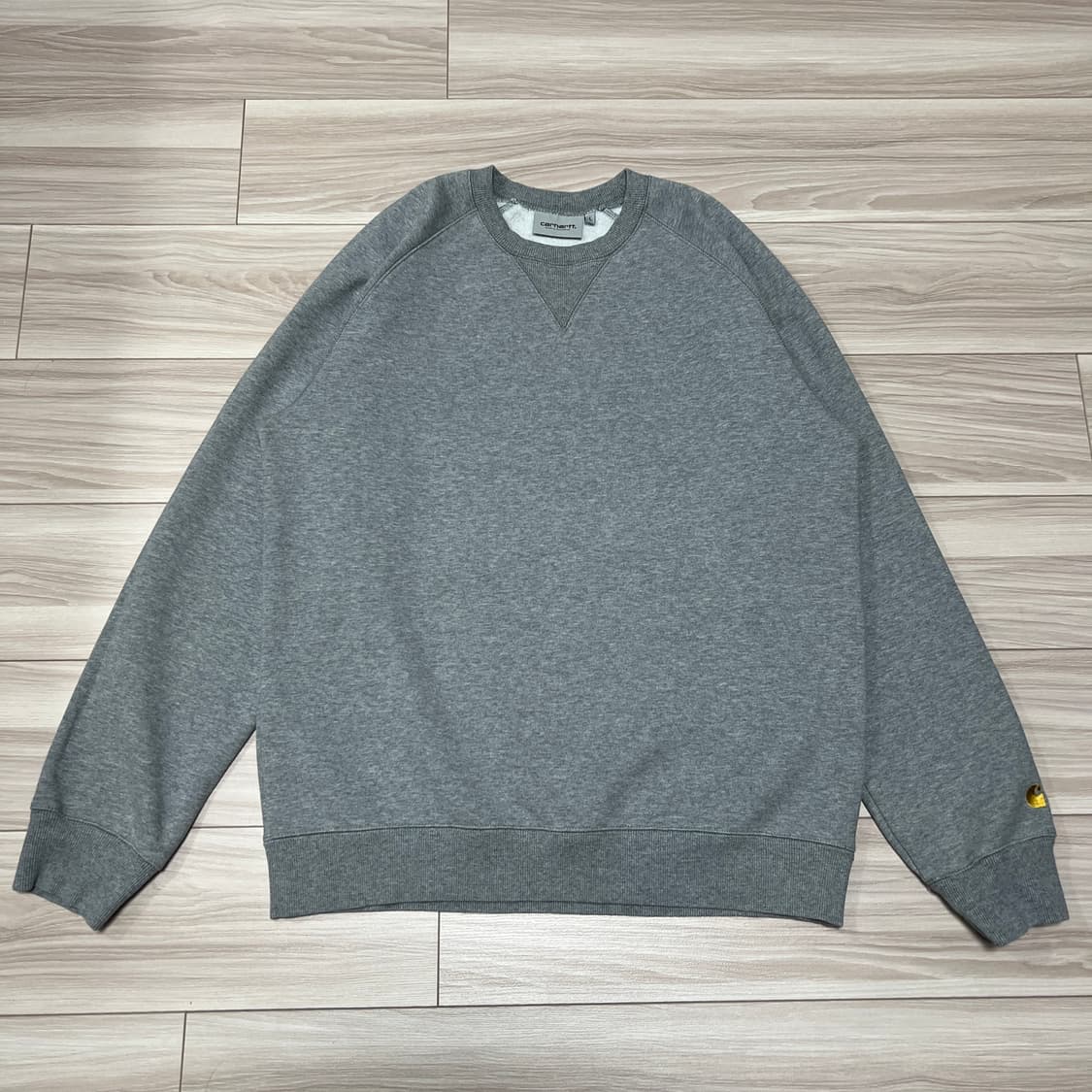 칼하트 회색 기모 맨투맨 L사이즈 상품이미지1