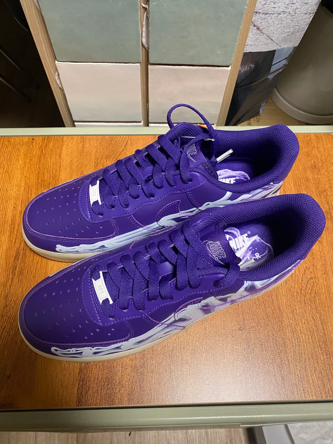 나이키 에어포스1 스켈레톤 상품이미지1