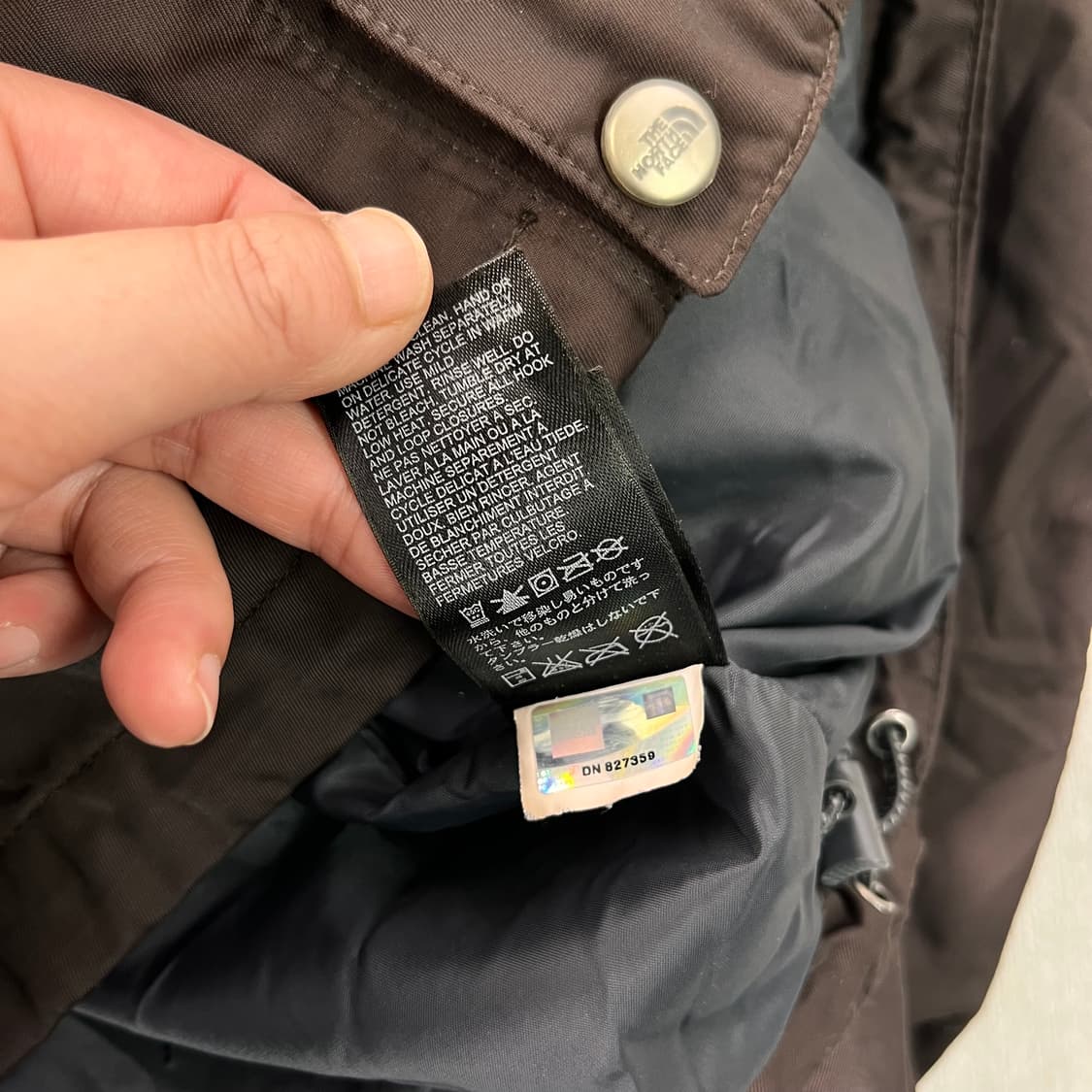100 노스페이스 브라운 하이벤트 바람막이자켓 상품이미지7