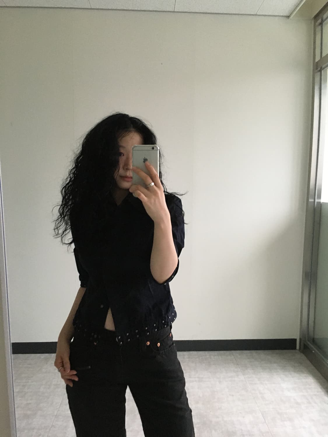 levi’s) straight jeans black 상품이미지4