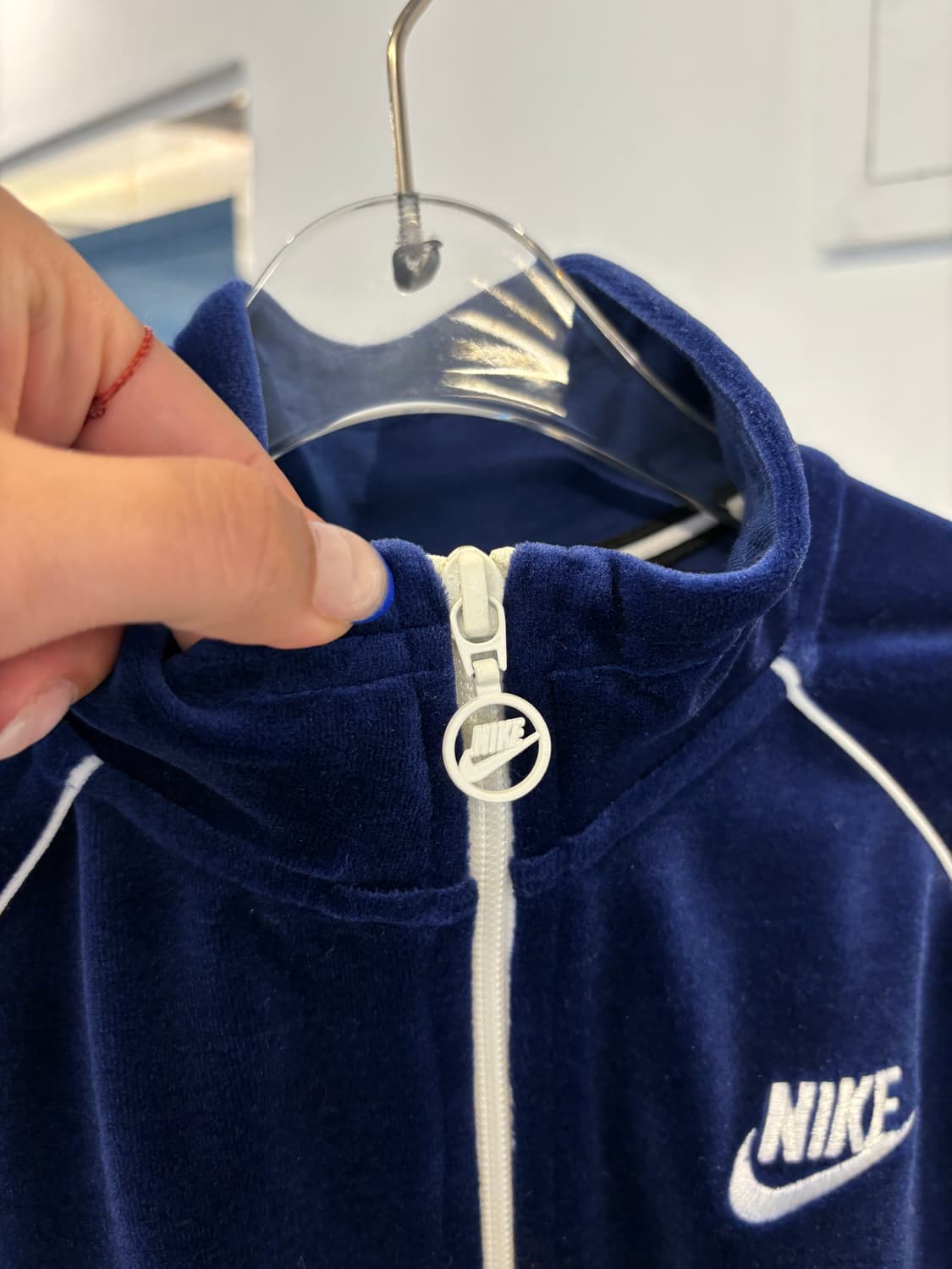 Nike velvet line jersey navy 상품이미지3