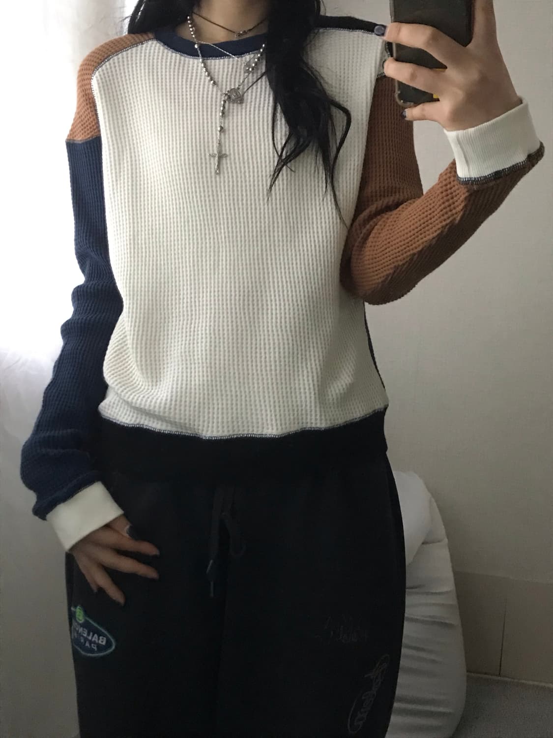 빔즈 와플 롱슬리브 상품이미지4