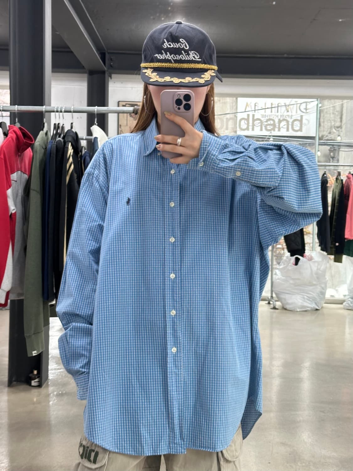 폴로랄프로렌 블레이크 포니 체크 셔츠 상품이미지1