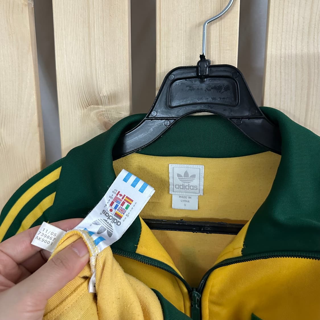 (M) 아디다스 브라질 옐로우 져지 트랙탑 상품이미지5