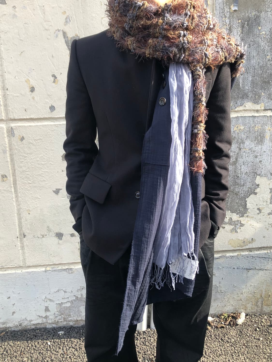 마르지엘라 블랙 테일러드 자켓 상품이미지2