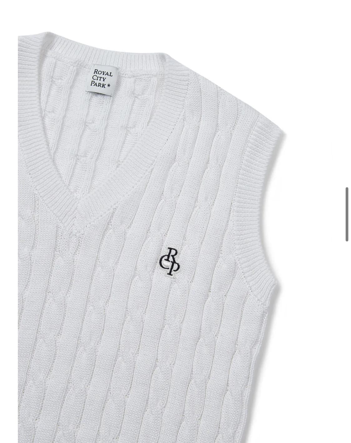 로얄시티파크 니트조끼 상품이미지6