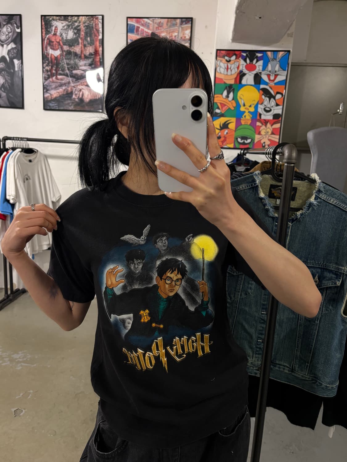 빈티지 해리포터 반팔  상품이미지3