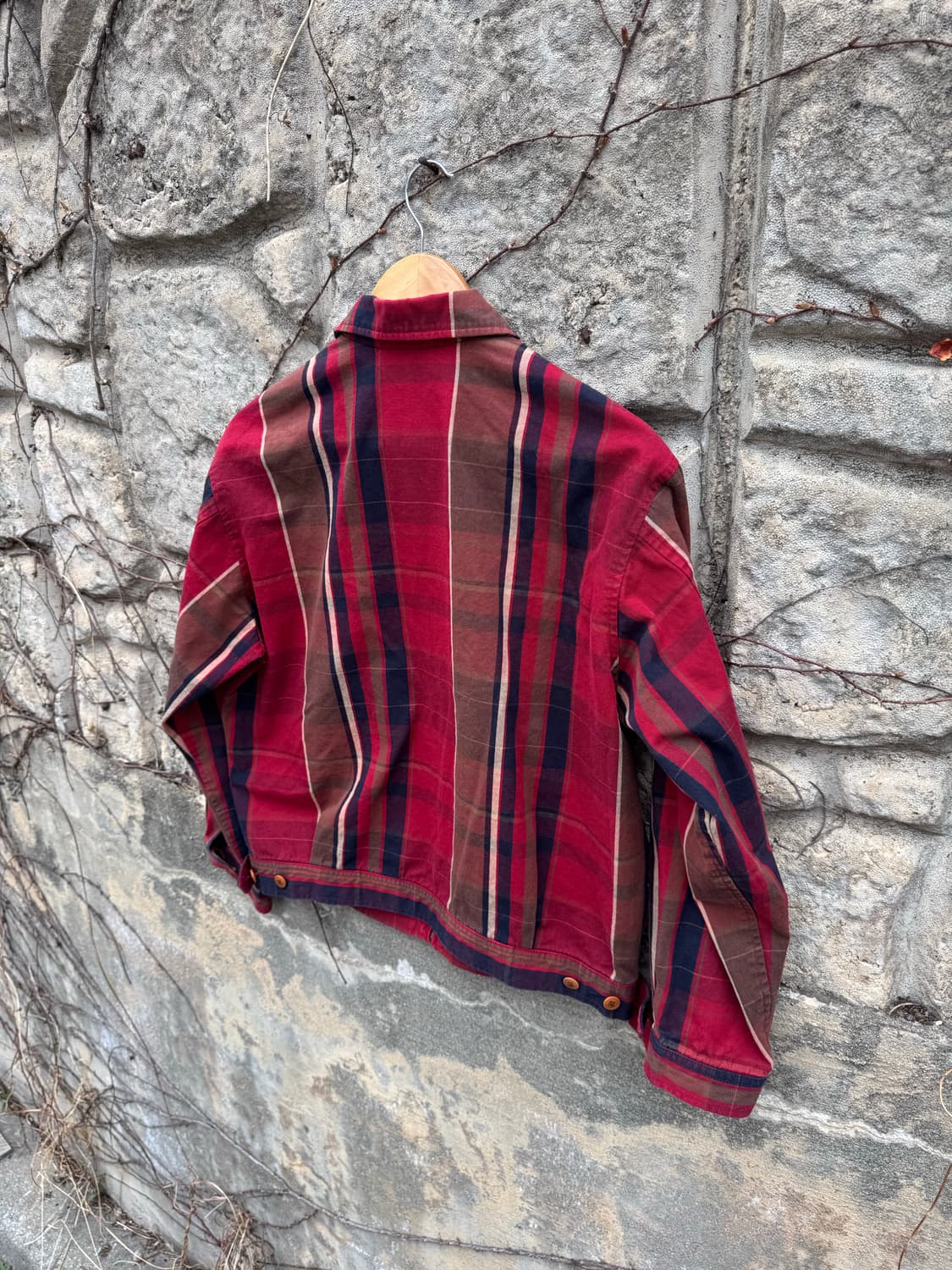 90s 폴로 랄프로렌 빈티지 체크 스윙톱 워크 자켓 상품이미지6