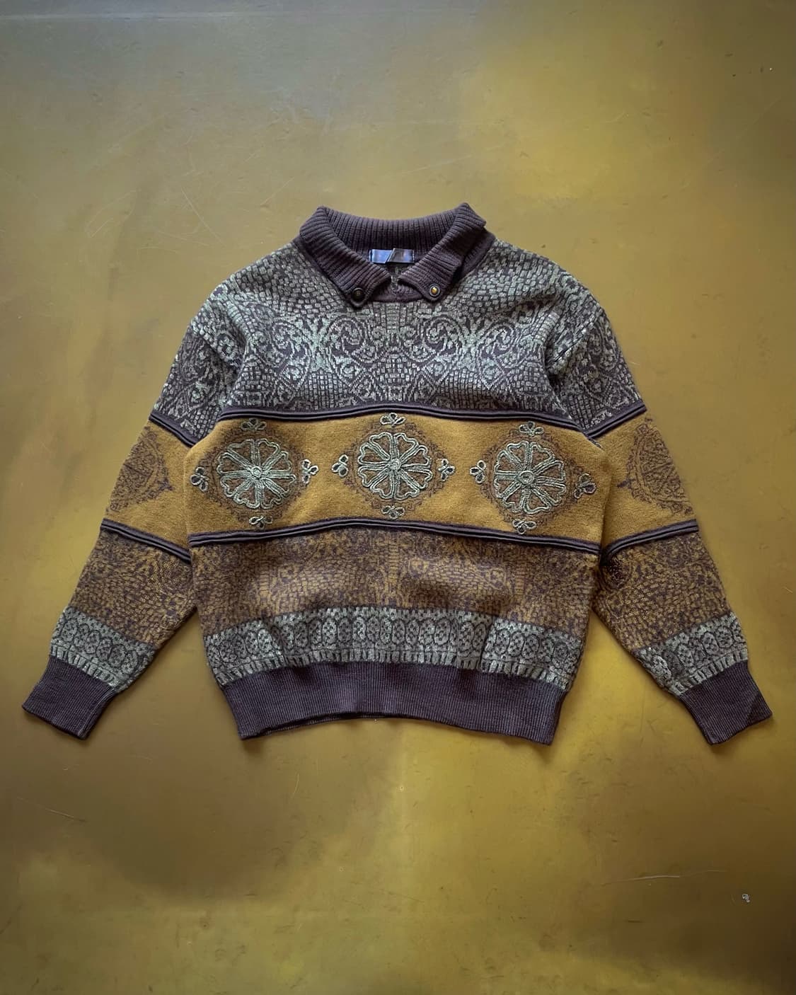 1980-90s Jpn Vintage Ethic 3D PK Knit 상품이미지4