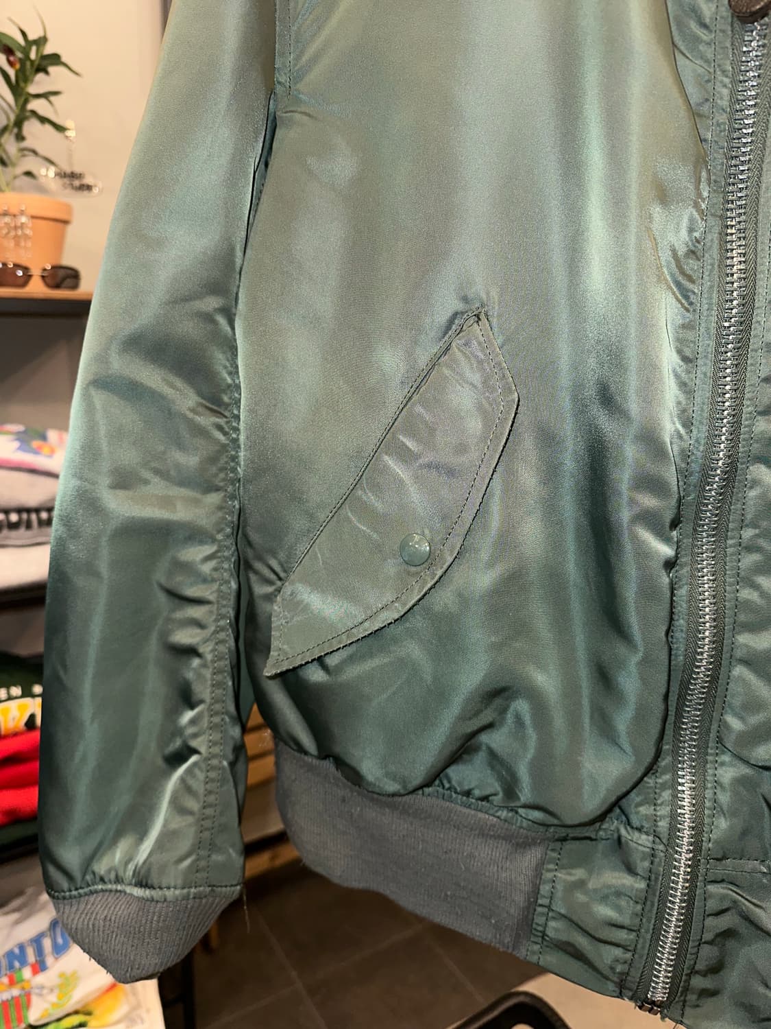 90’s Alpha Industries Ma-1 USA flight ja 상품이미지6
