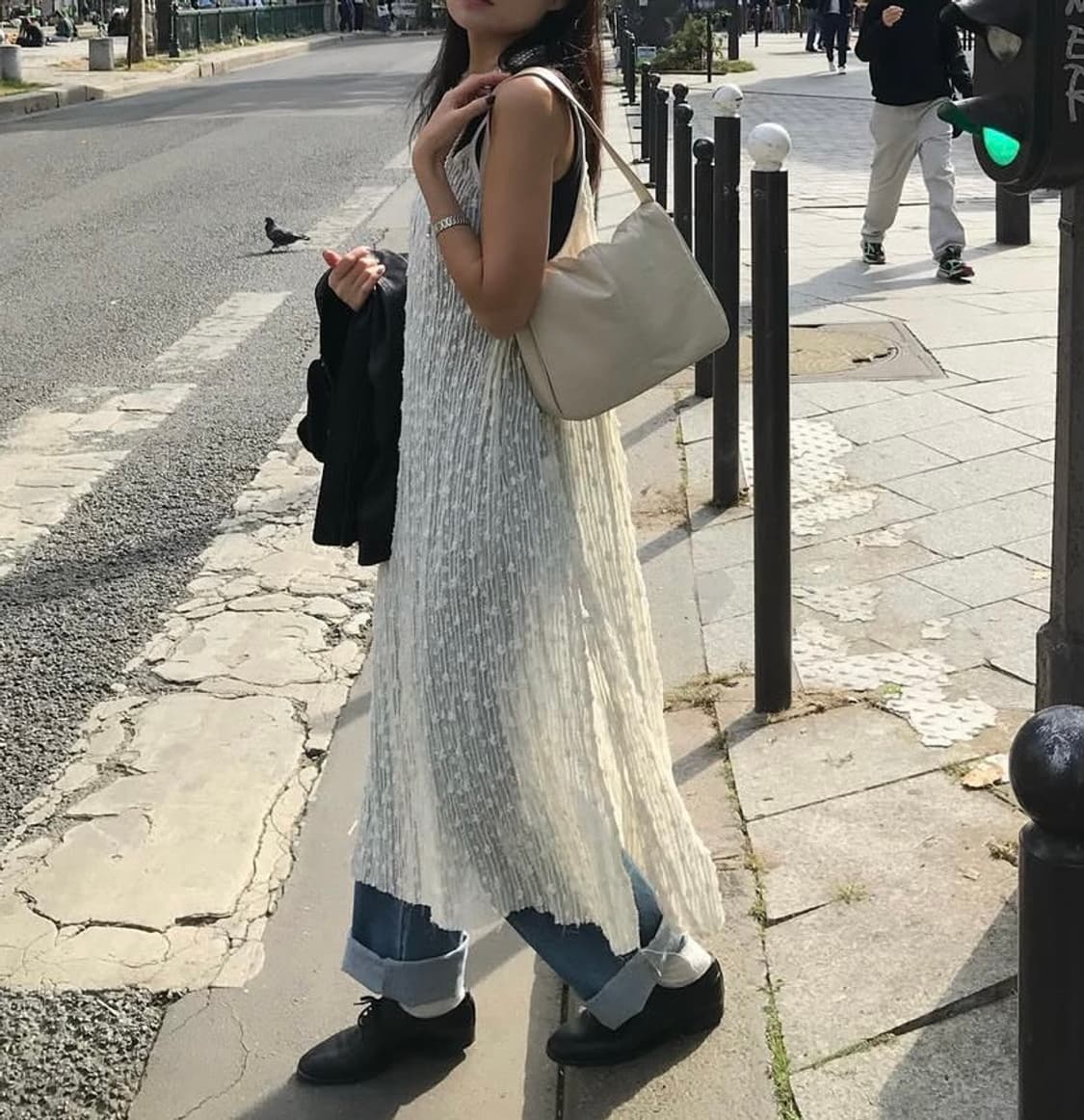 아유서울 레이스 원피스 LACE ONEPIECE, ECRU 상품이미지2