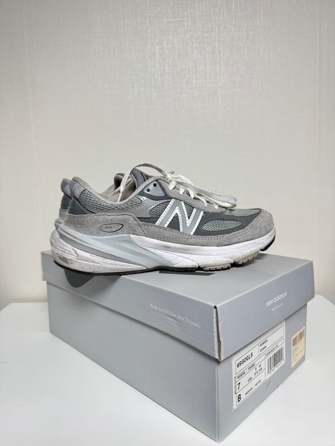 (W) 뉴발란스 990v6 B 스탠다드 240 상품이미지5