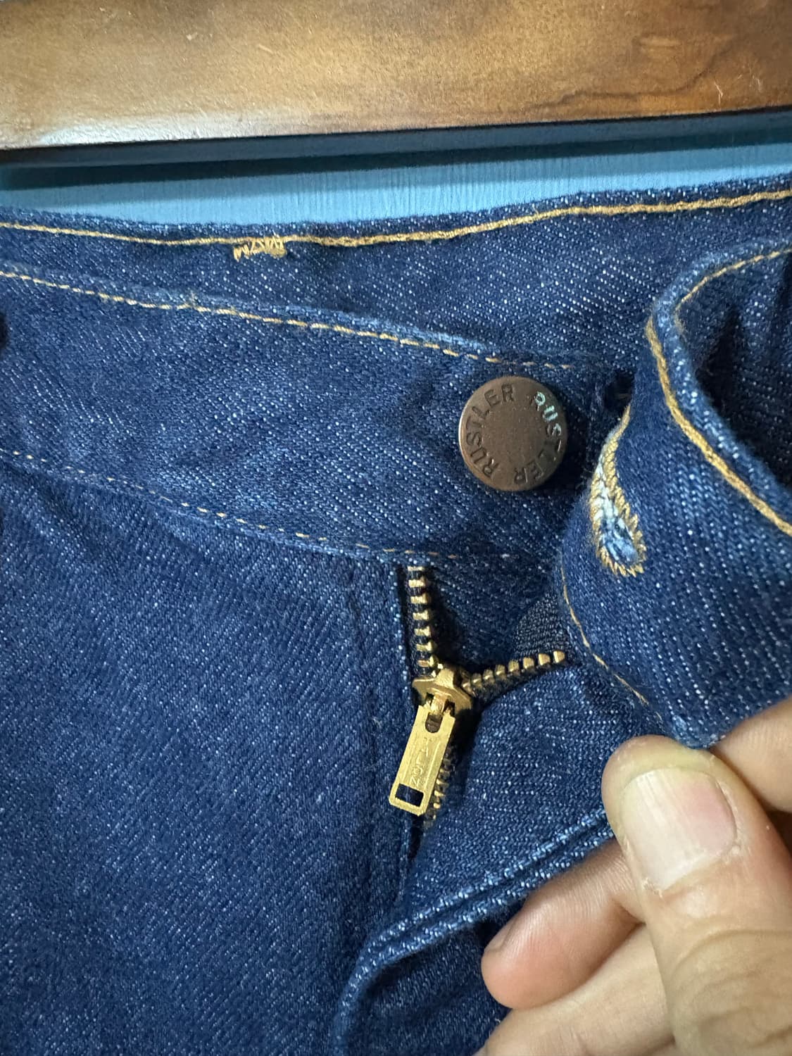 70-80’s USA Rustler Denim pant. 상품이미지3