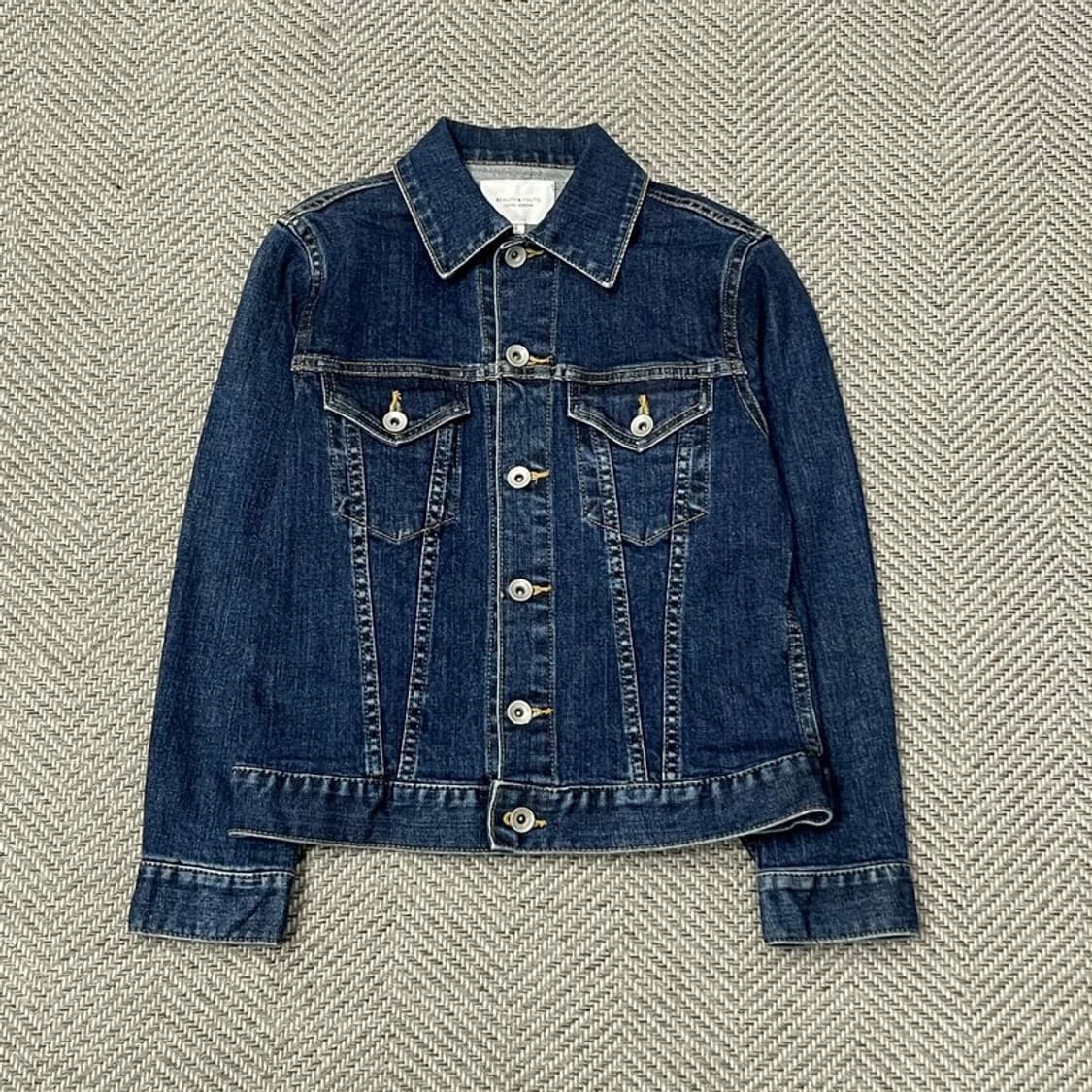 유나이티드 애로우즈 투 포켓 데님 자켓v0040 상품이미지1