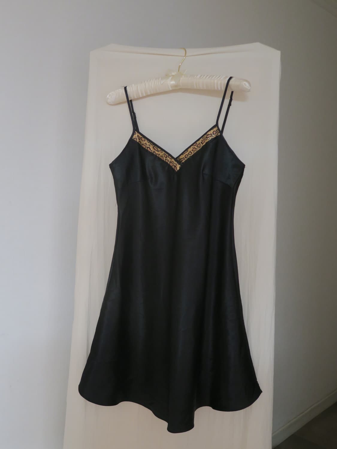 레오파드 슬립 상품이미지2