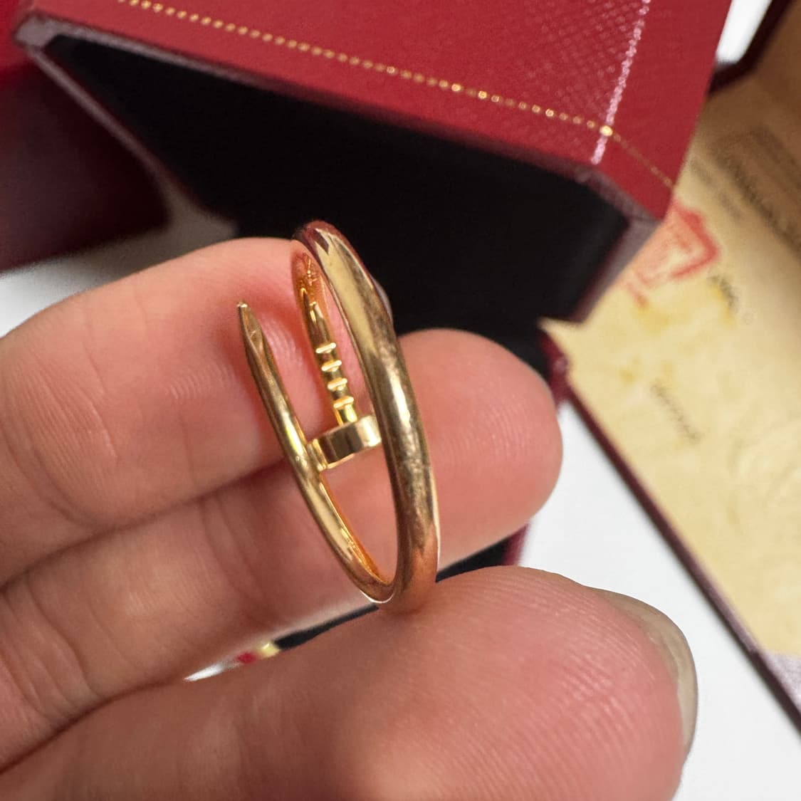 [49] 까르띠에 저스트앵끌루 반지 sm 상품이미지3