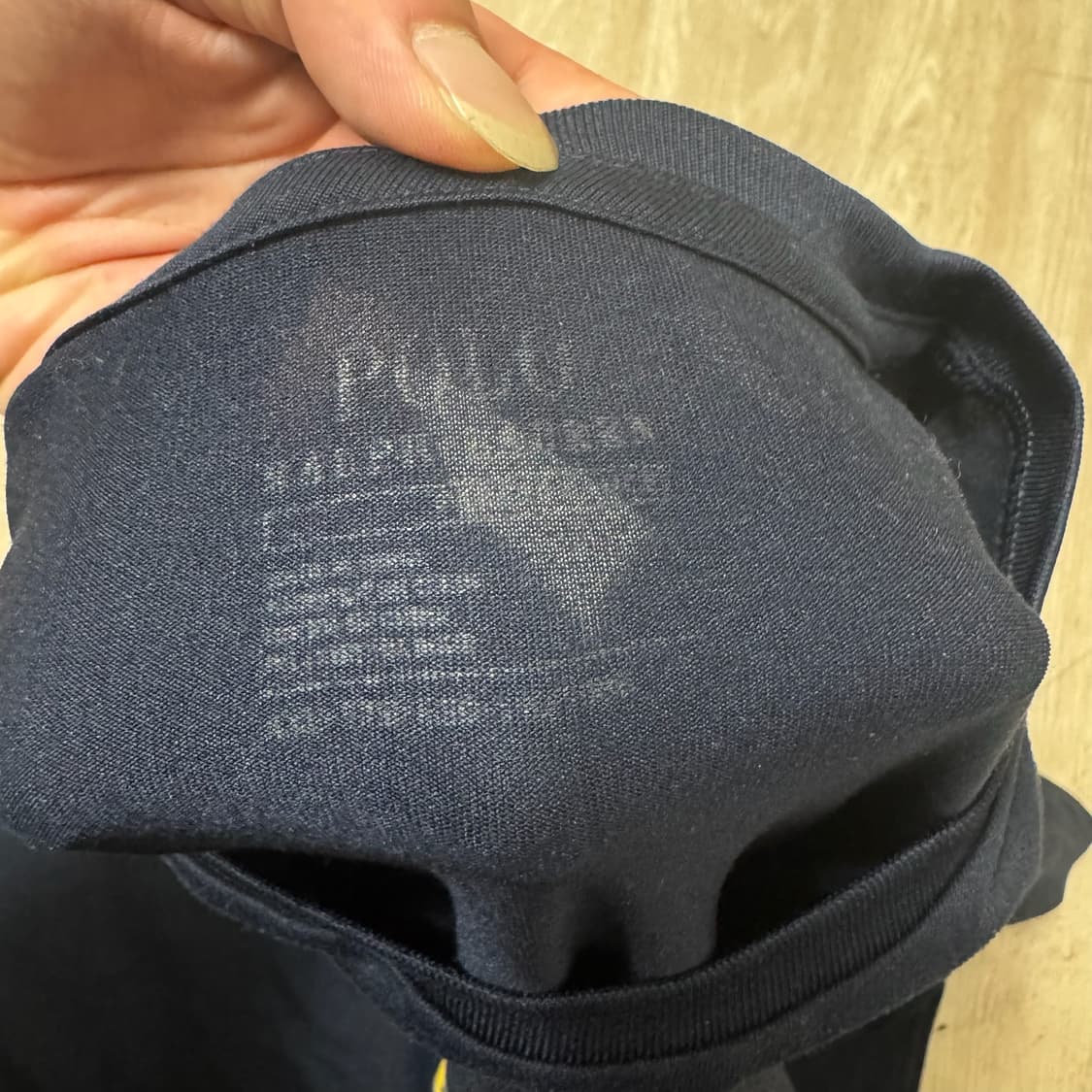폴로 랄프로렌 빅로고 기능성 반팔티 XL/105  상품이미지4