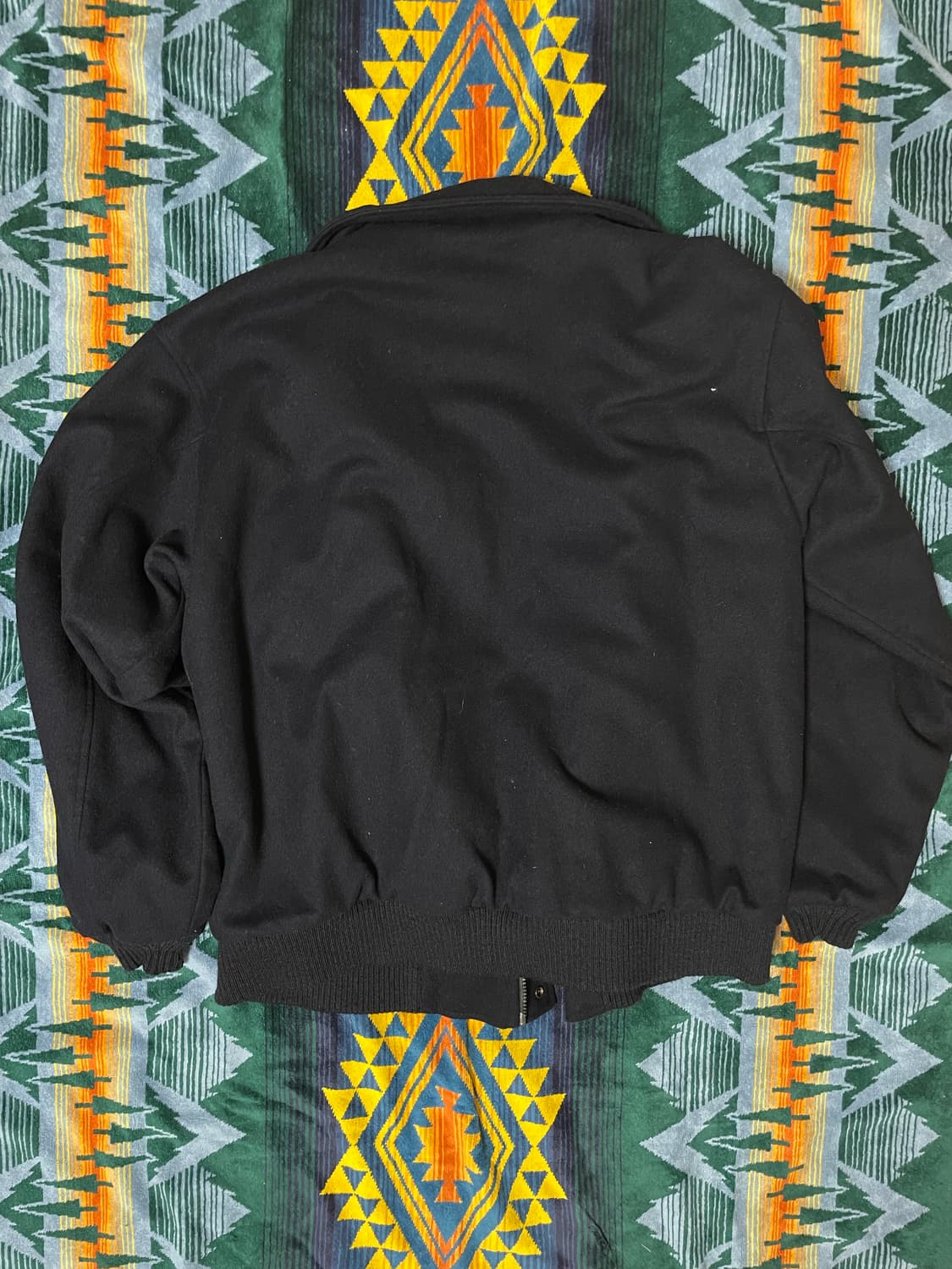 L.L.Bean wool flannel lined bomber coat 상품이미지6