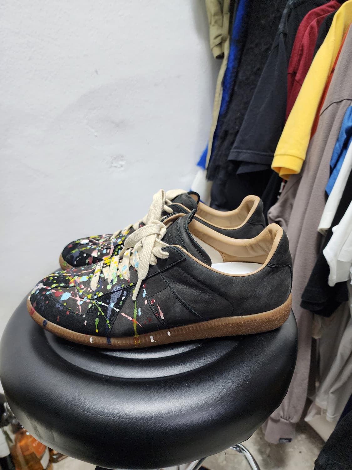 메종마르지엘라 독일군 페인팅 스니커즈 상품이미지3