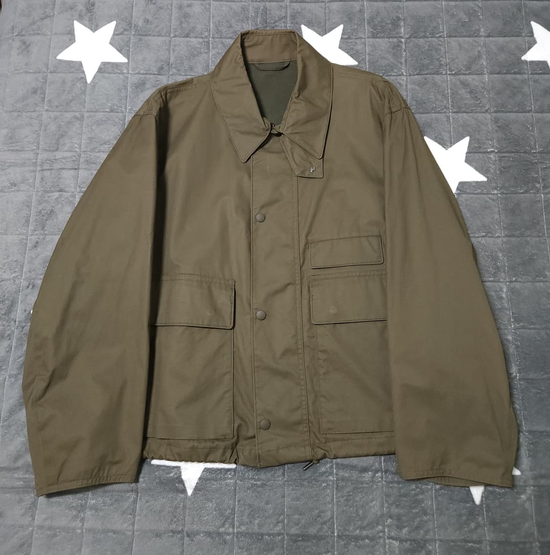 유니클로U 22FW 유틸리티 숏 블루종 (M) 상품이미지1